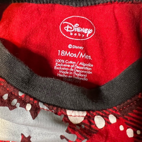 Disney Mickey Mouse tee and matching jeans and Mickey & friends long sleeve tee - Picture 2 of 4